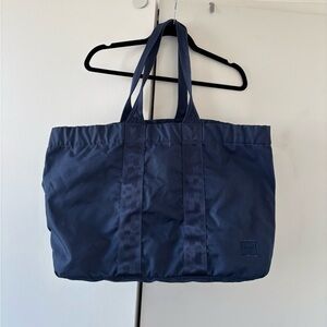 Hershel Dark Blue Large Tote Bag